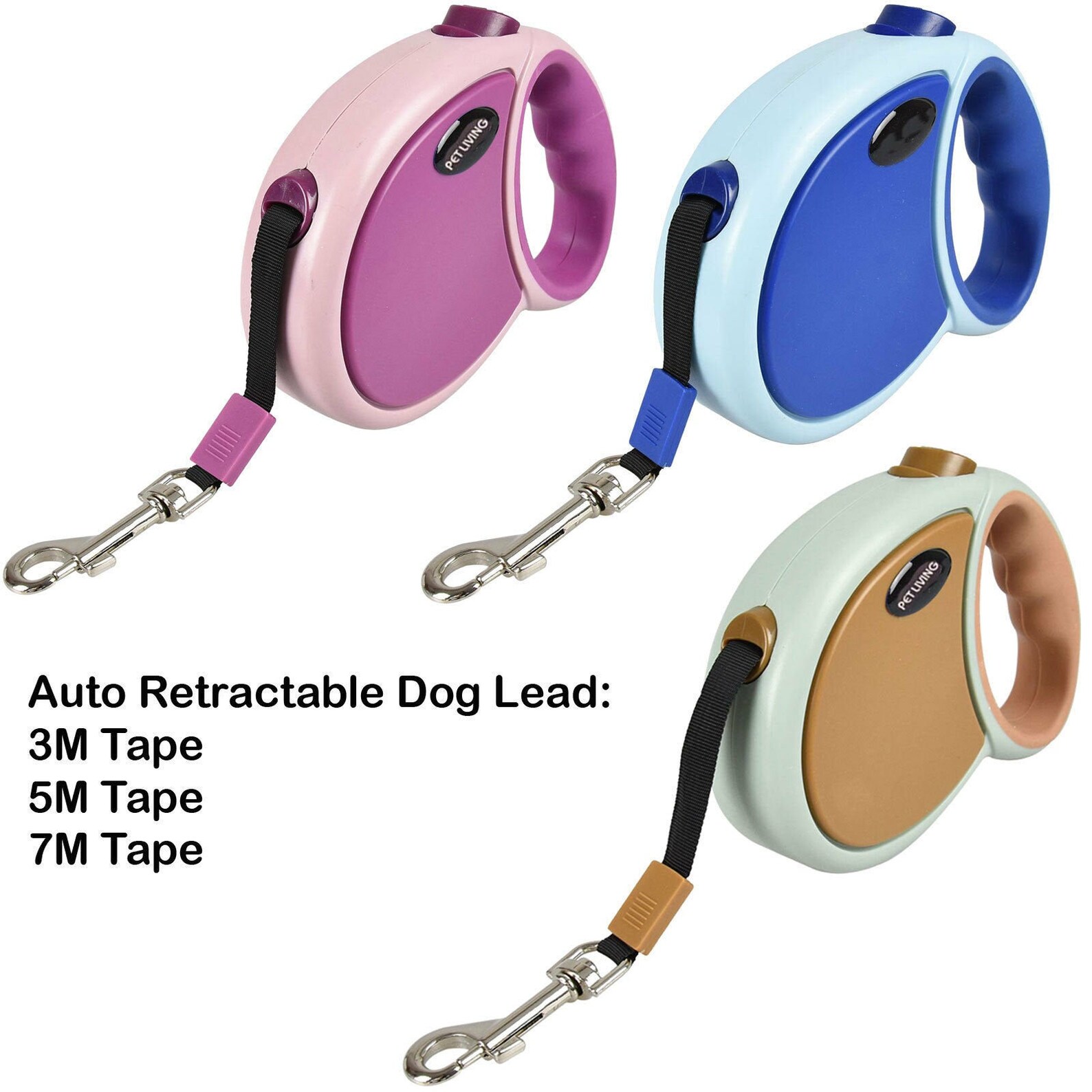 Strong Retractable Branded Extendable Lockable Dog Lead Leash Etsy