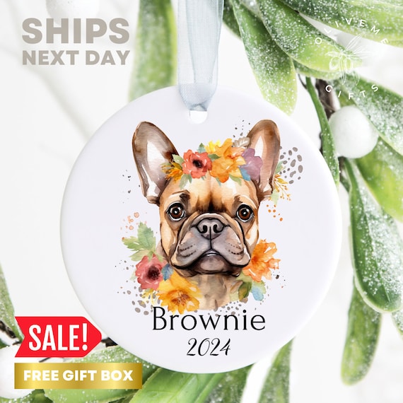 Next french bulldog ornament online