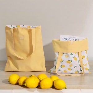 Lemon Tote Bag - Etsy