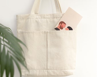 handbolsas with front pockets