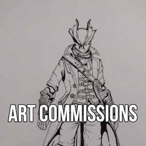 Art Commissions- Hand drawn (Not Digital)