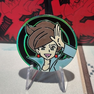 Geschilderde Pokemon Coin - Professor Juniper