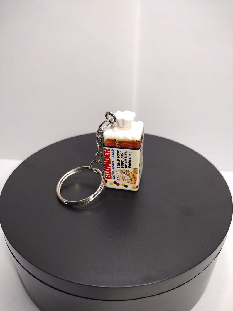 Wacky Packages Minis Keychain | Blunder & Mr. Bog Bread Keychains ...