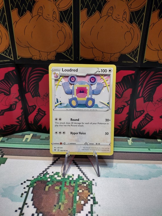 loudred pokemon card value Amazon.com: Pokemon Assorted Lot of 50 Single Cards [Any Series] : Toys &  Games main image 1
