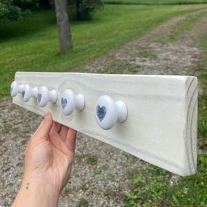 Vintage Knob Coat Rack