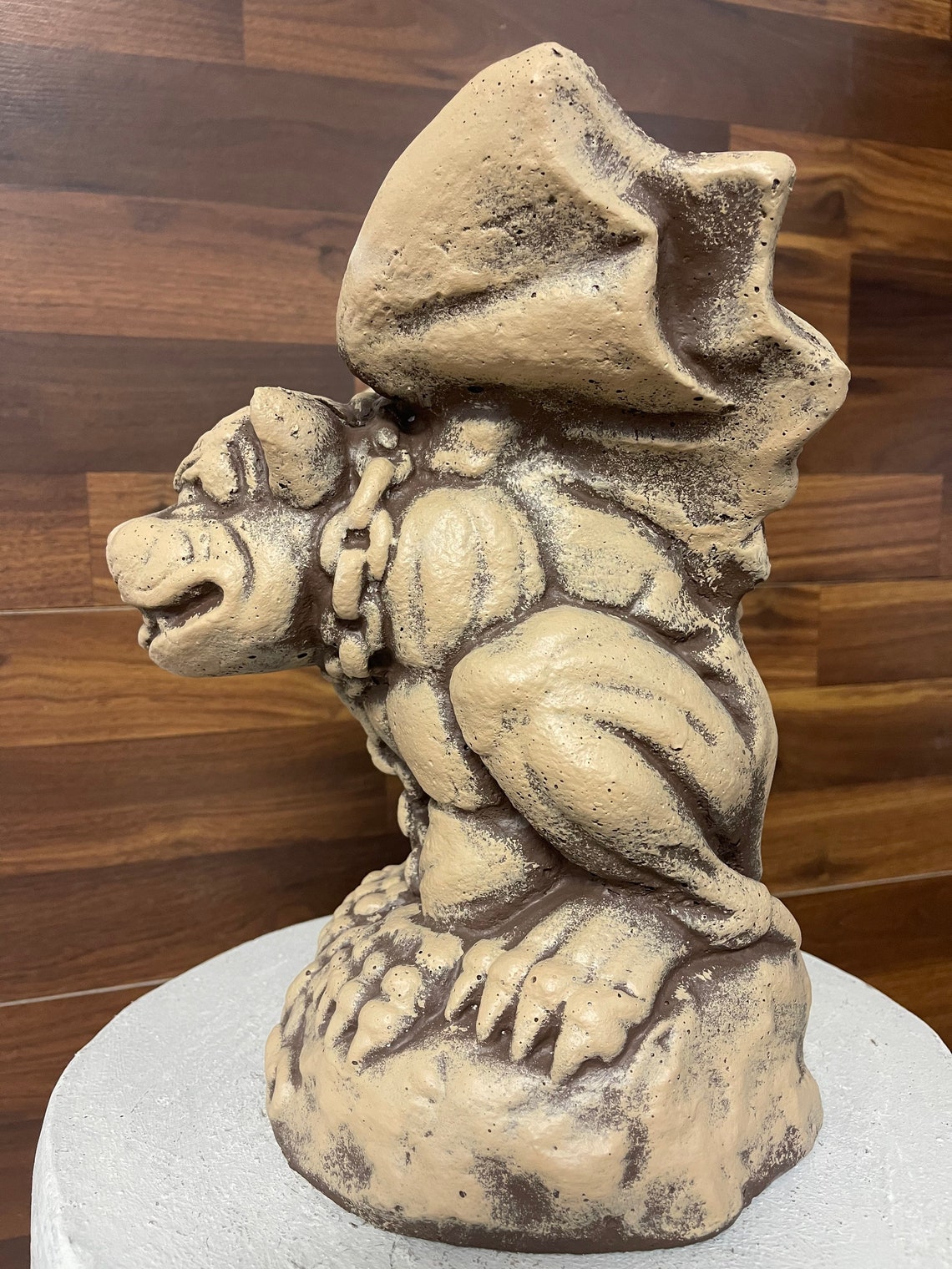 Concrete gargoyle | Etsy