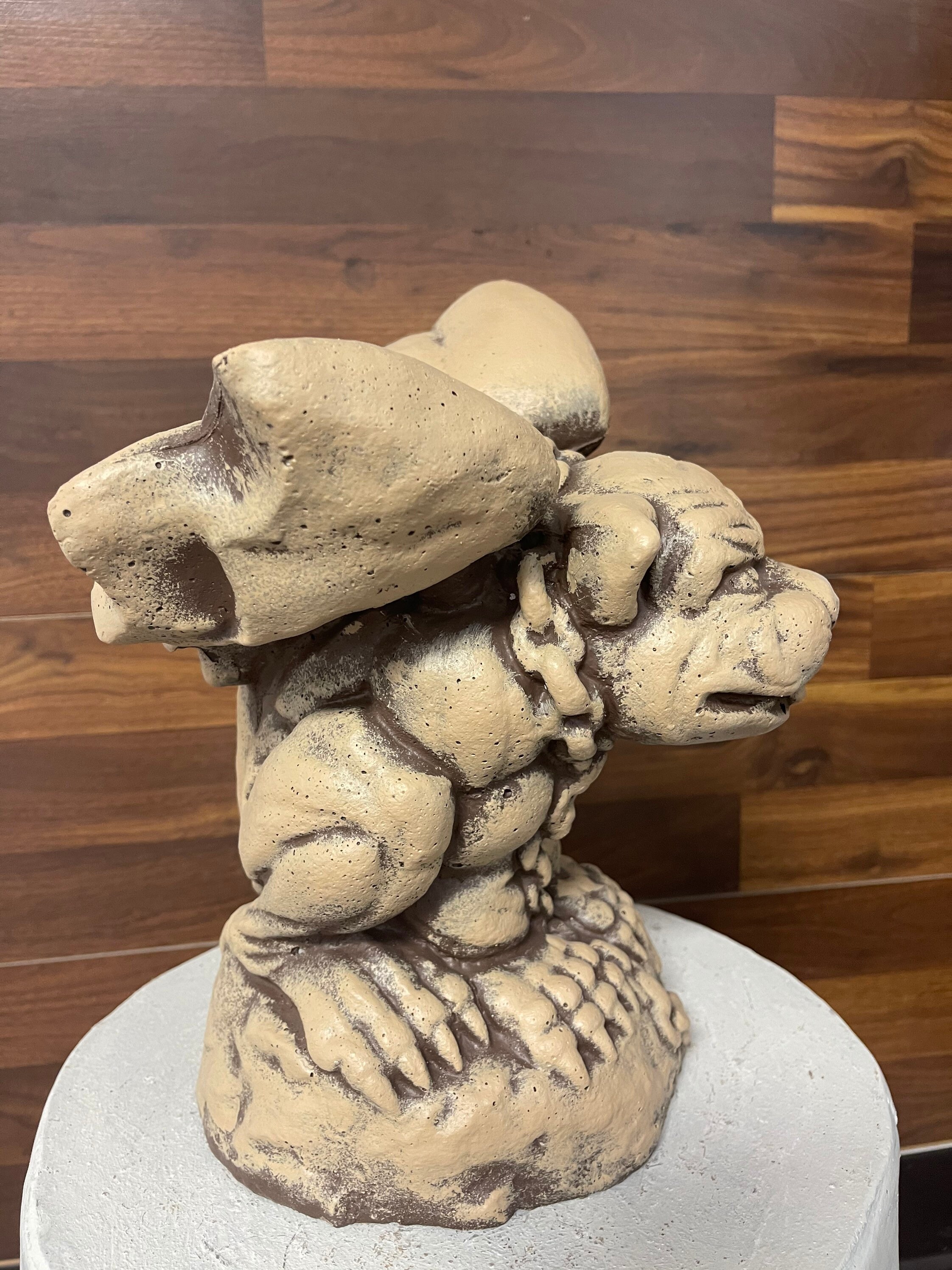 Concrete gargoyle | Etsy