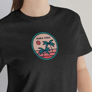 Pura Vida Costa Rica T-shirt, Pura Vida Shirt, Costa Rica Shirt, Adventure TShirt, Travel Shirts, Beach TShirt, Travel TShirts