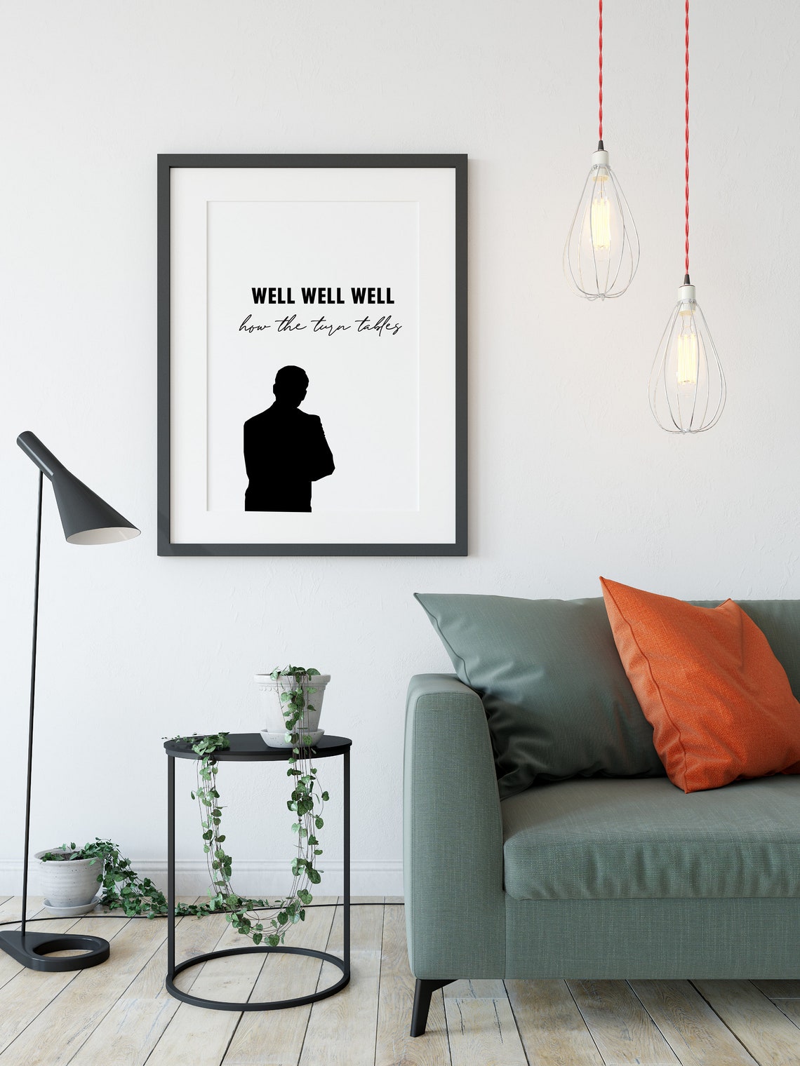 Well Well Well How the Turn Tables, Michael Scott Quote DIGITAL Print ...