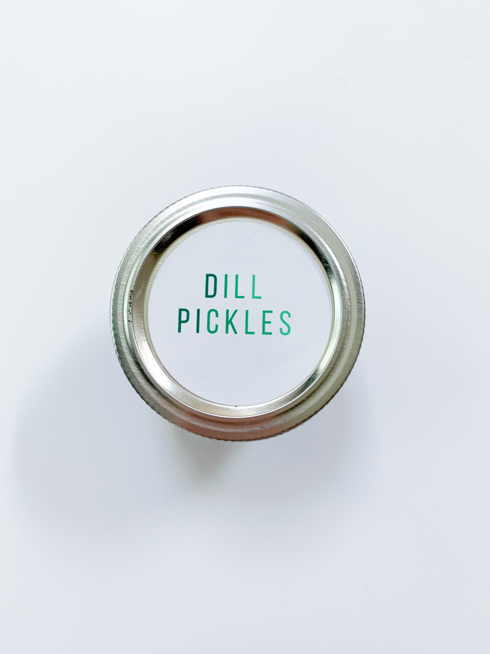 2 DILL PICKLE PRINTABLE label Instant Download Pickle Etsy