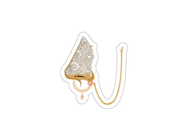 Desi Nose Ring Sticker | Henna Stickers| Mehendi | Desi