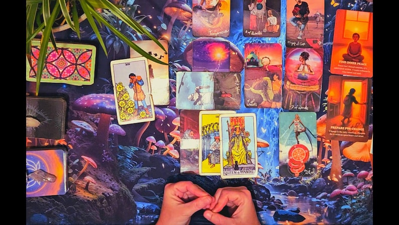 Lectura profunda del Tarot del Amor / Respuesta personalizada en video / Sanación divina y perspectivas sobre futuras relaciones imagen 1