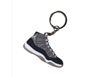 Air Jordans Sneakers Keychain Purple Etsy