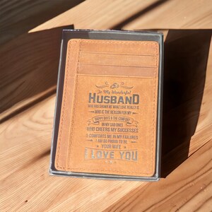 Para mi esposo billetera regalos para hombres