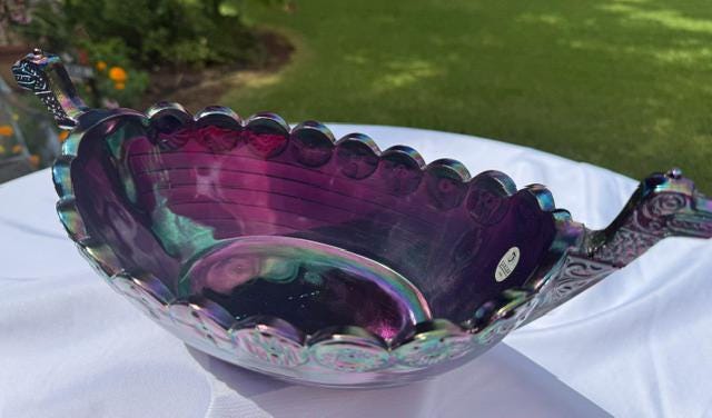 Amethyst Viking Glass - Etsy