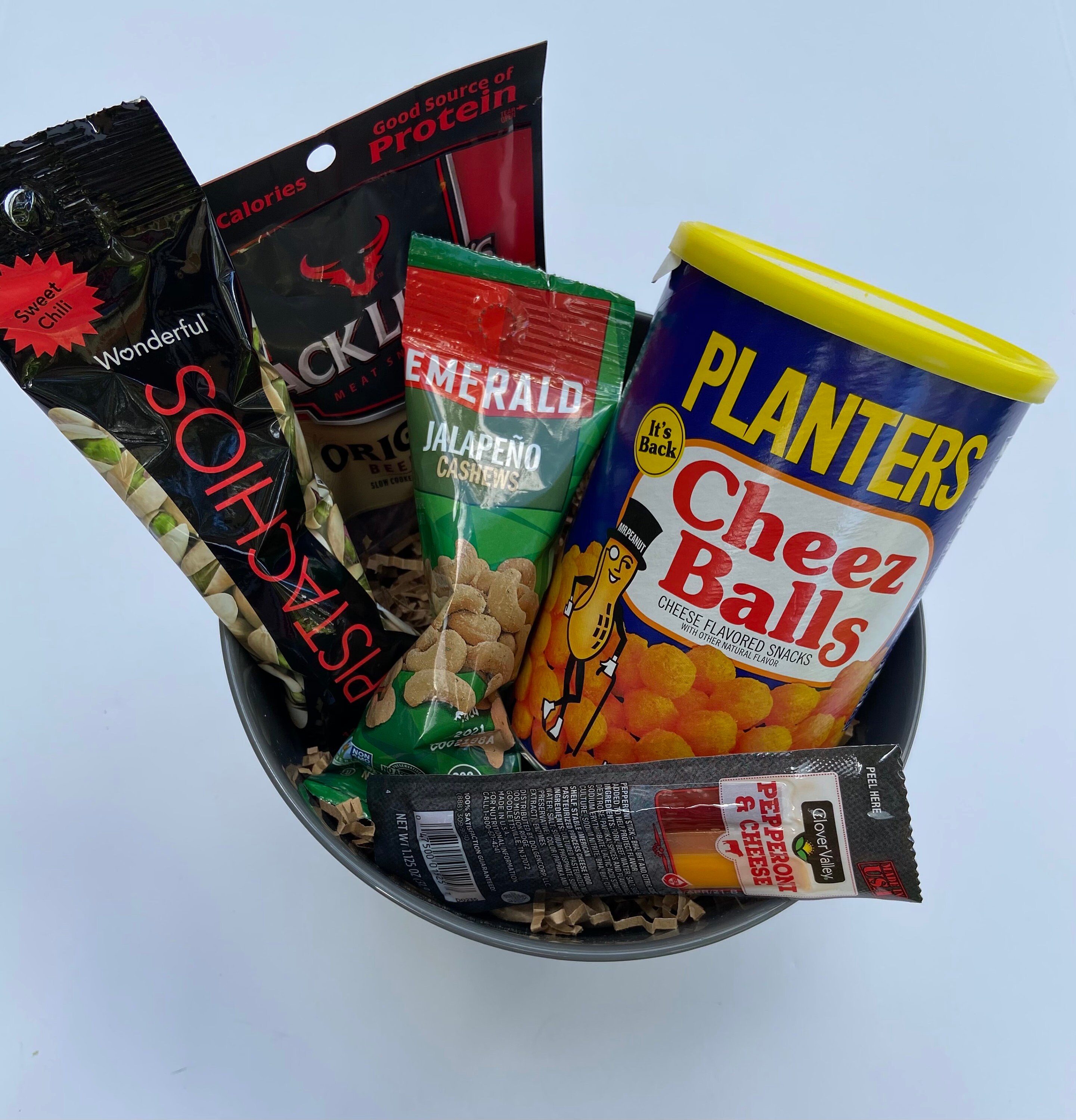 Snack Gift Bucket Gift for Him Snack Lover Gift Etsy