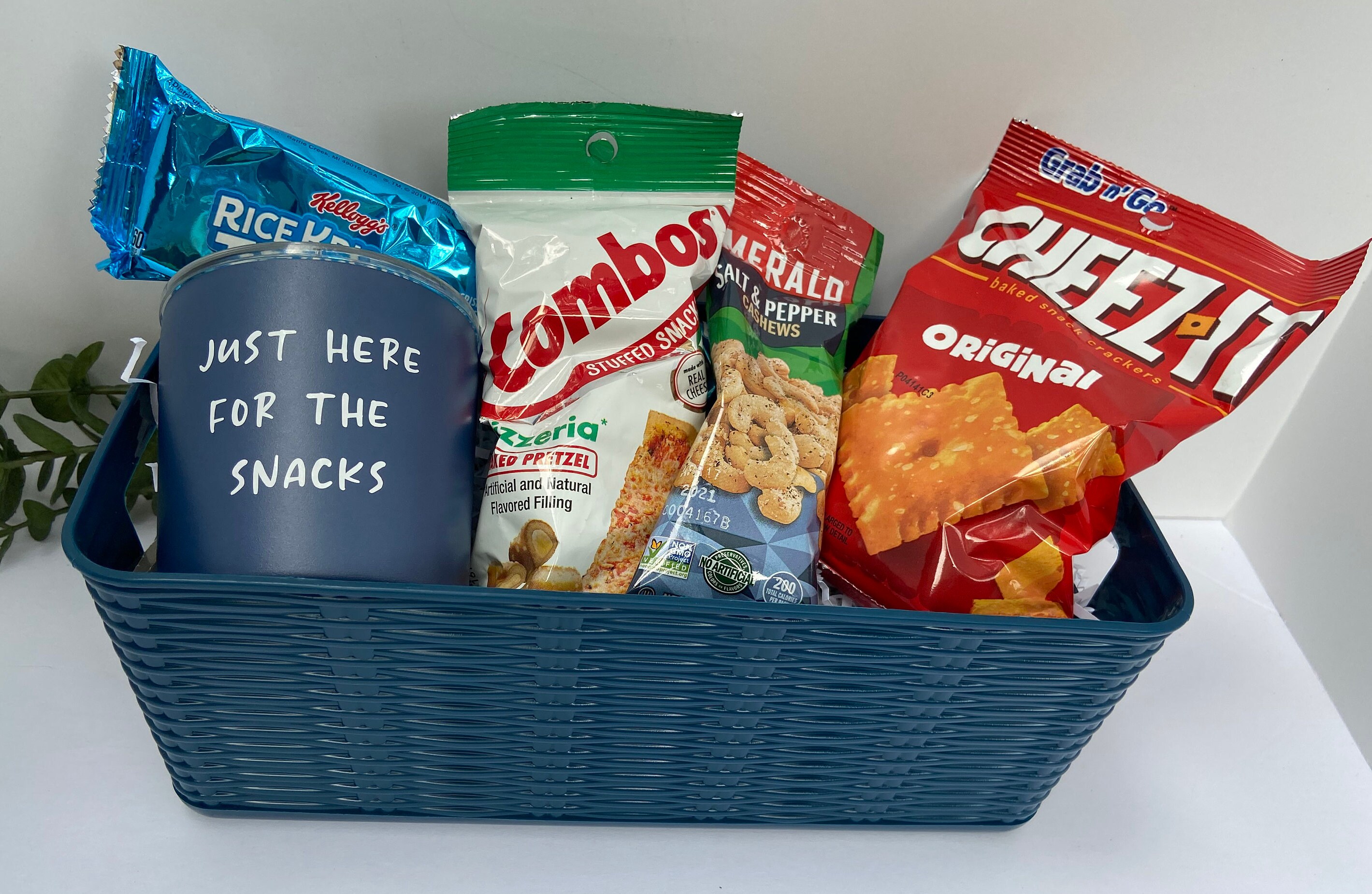 Snack Gift Basket Gift for Him Snack Lover Gift with Cup Etsy