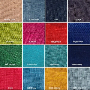 medium weight linen fabric /  Oeko-Tex certified 100% linen