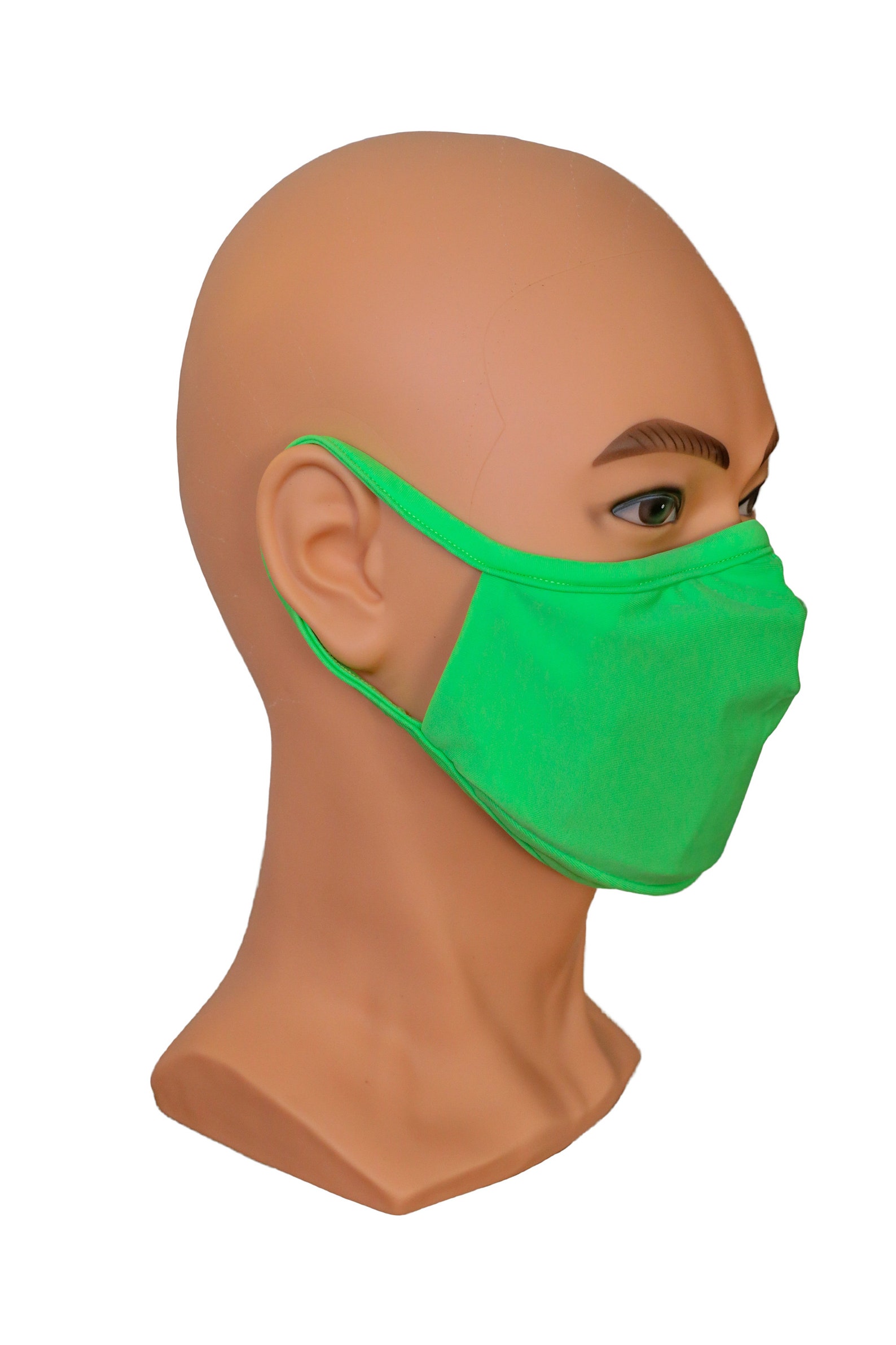 Lime Green Face Mask With Adjustable Underwire and Removable Filter Etsy