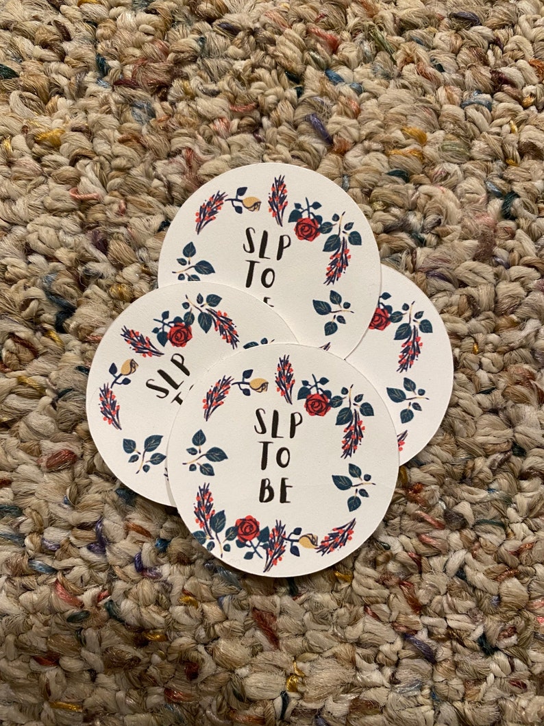 Perfect for laptop or notebooks Speech Pathologist Stickers SLP