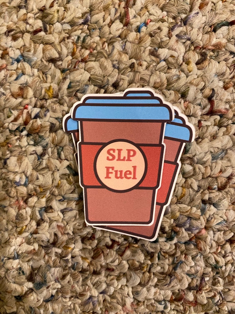 Perfect for laptop or notebooks Speech Pathologist Stickers SLP