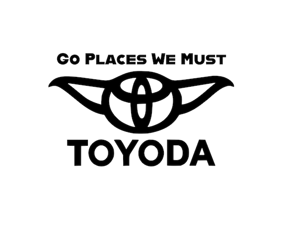 Toyoda car decal deals