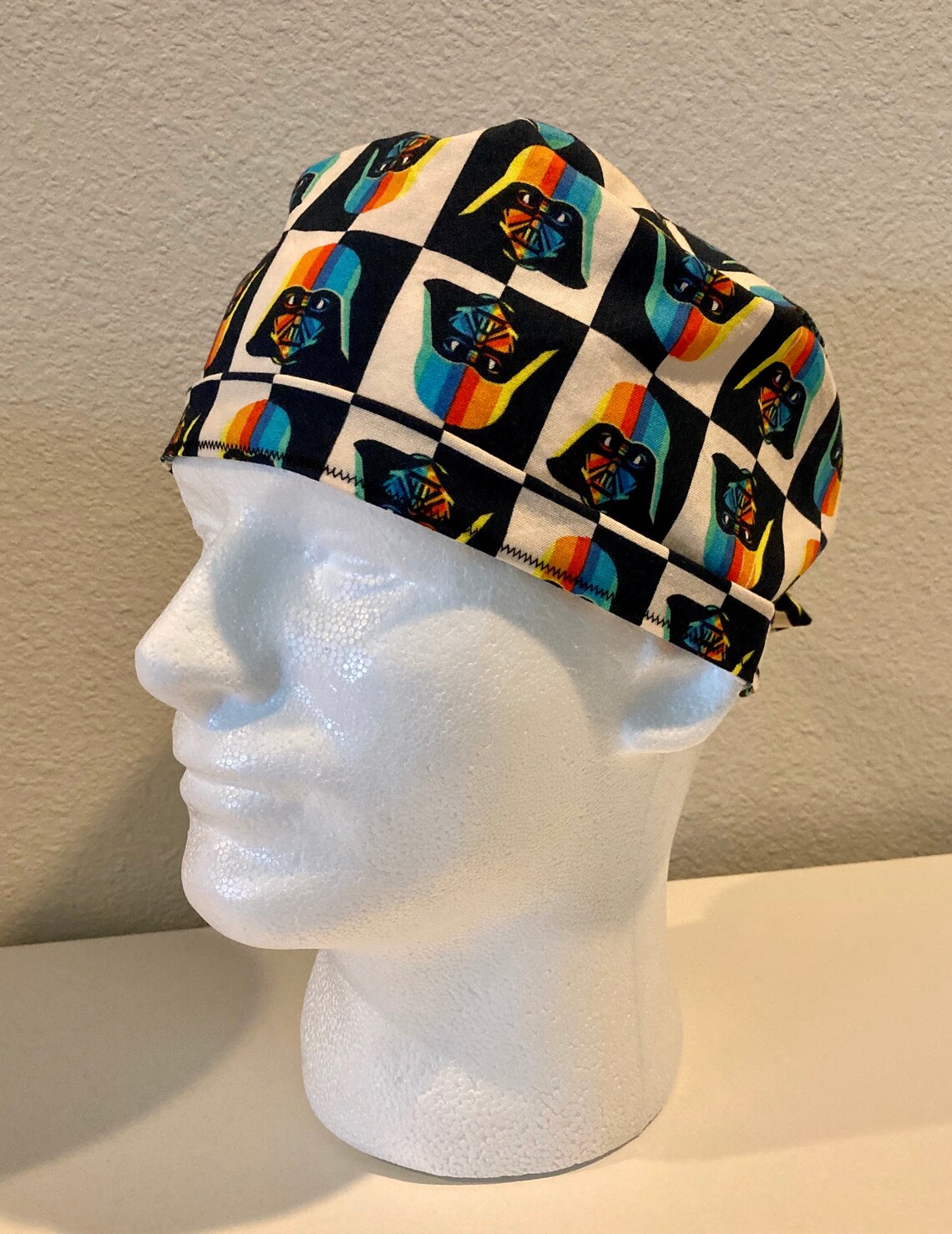 Star Wars Darth Vader Scrub Cap male or Female Pattern Etsy