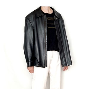 Roots mens leather jacket on sale