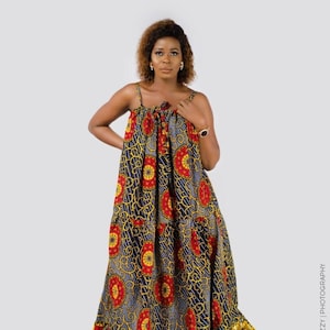 African Summer Maxi Dress|Summer Maxi Dress|Summer Dress| Ankara Dress|African Dress|Women Clothing| Trending African Dress|African Clothing