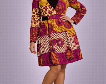 African Fashion| Ankara Fashion| Ankara Dress| African Print Dress| African Wax Print Dress| African Clothing for Women| Dresses for Women