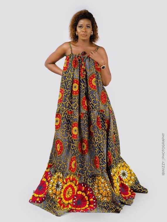 african summer maxi dresses African Dresses For Women: Elegant Dashiki Summer... From Tai002, $18.97 In Bulk