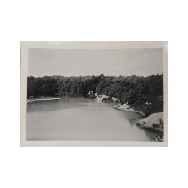 Original Black and White Photo, Vernacular Photography, Film Photography, Found Photo, Harbour