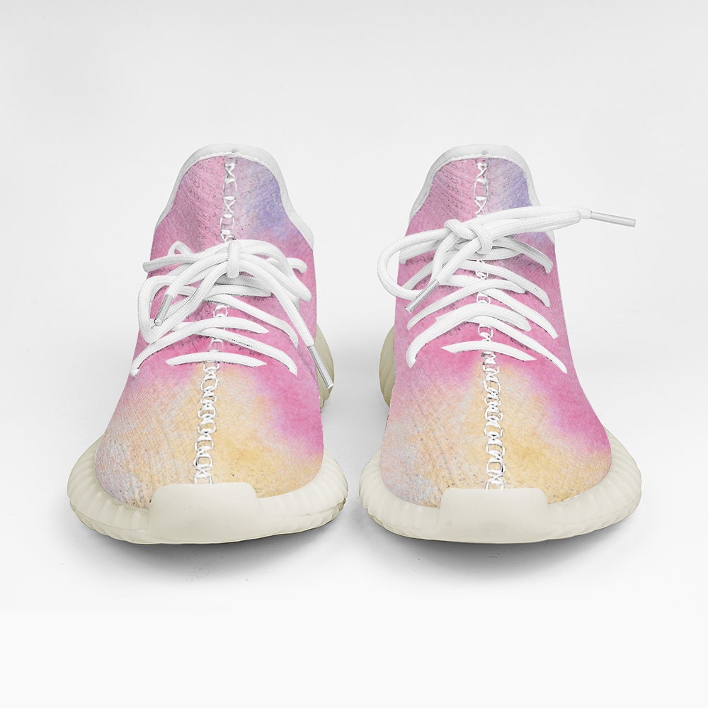 rainbow coloured trainers