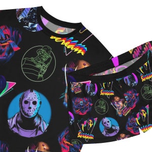 Women&#39;s Halloween Short Pajama Set