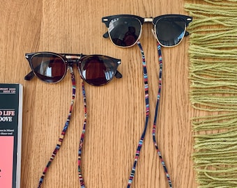 2-Pack Boho Chic Sunglasses Chain: Adjustable Glasses Cord