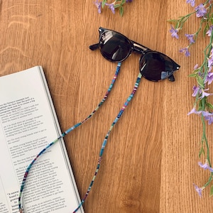 Boho Glasses Holder | Glasses Straps, Hip Sunglasses Chain, Hipster Sunglasses Chain, Unisex, Men, Women, Adjustable