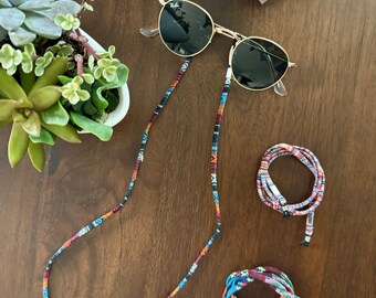 Boho Chic Sunglasses Chain - 3-Pack Adjustable Sunglass Cord
