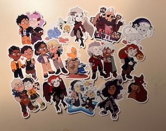 The Owl House &quot;Thanks for Watching&quot; Sticker pack
