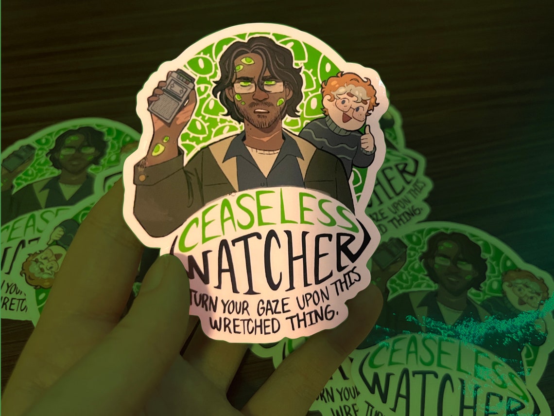 Ceaseless Watcher Sticker (the Magnus Archives) - Etsy