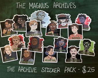 The Magnus Archives Sticker Pack