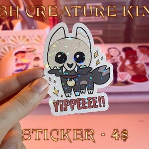 TBH creature King Sticker