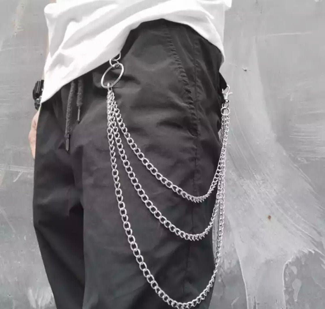 Punk Street keychain trousers pants chain For Man Woman Multi Etsy