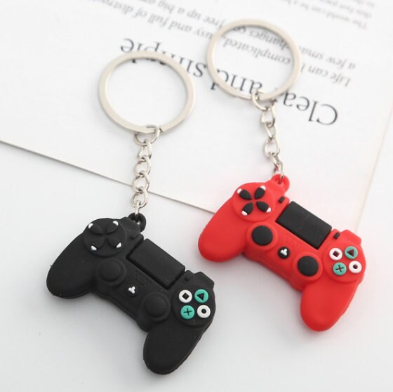 Game Controller Keychain High Quality New Creative Personality Etsy