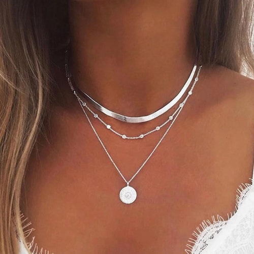Lotus Necklaces Jewelry Girl Silver 