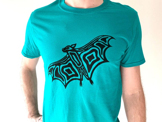 Bat Jade T-shirt  Unisex Men Sizes  Animal Lovers Gift  Graphic T Shirts  Animal Art Design  Pet Lovers Gifts  Modern Texas Art Shirt