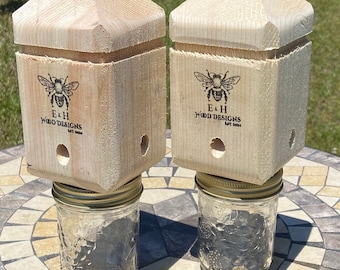 Twin pack (2) Carpenter bee traps