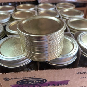 24 Canning seals / mason jar lids