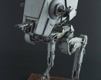 Star Wars AT-ST model built by award winning scale model builder