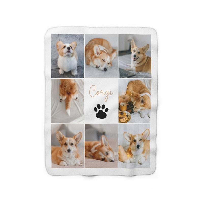 Custom Photo Blanket Pet Memorial Gift Personalized Blanket Etsy
