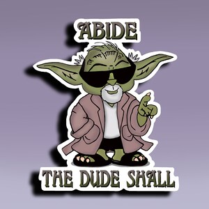 Autocollant - Respectez, le mec doit ; Sticker pour mashup ; Stickers mashup amusants ; Dudéisme